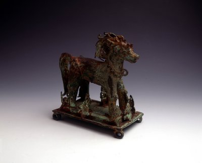 Bronze Horse - Kingdom of Madjiapahit by Indonesian School