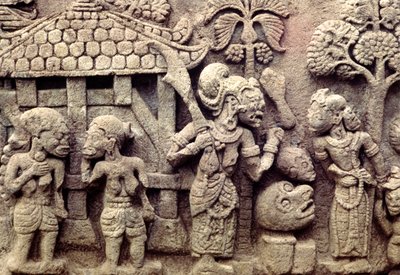 Relief by Indonesian School