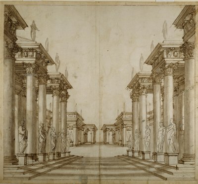 A Roman atrium by Inigo Jones