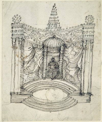 A throne by Inigo Jones