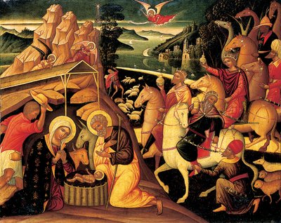 The Adoration of the Magi by Ioannis Permeniates