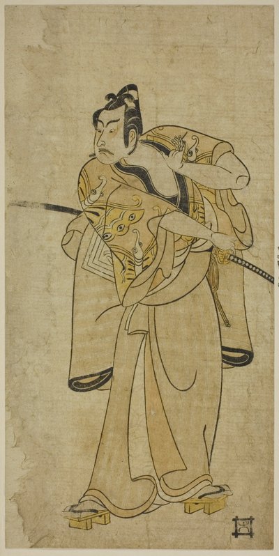 The Actor Ichikawa Yaozo II by Ippitsusai Bunchō