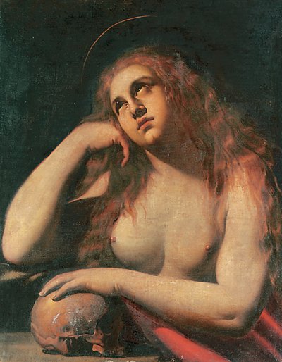 The Penitent Magdalene by Ippolito Borghese