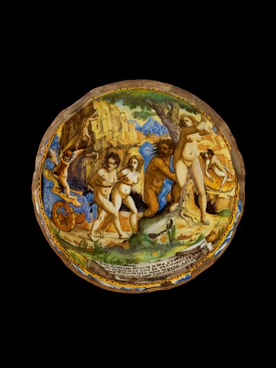 Bowl with the Chastisement of Love, c. 1660-1670 by Ippolito Rombaldoni