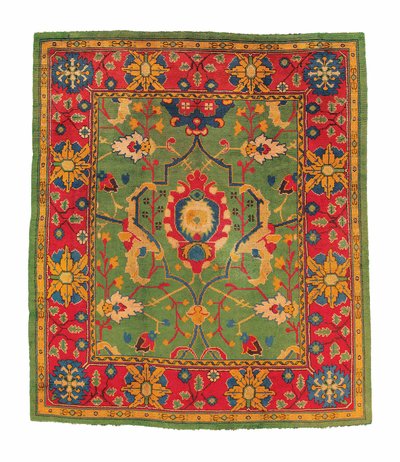A Donegal Carpet by Irish School