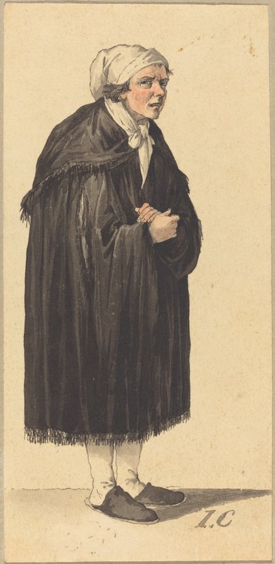 A London Character by Isaac Cruikshank