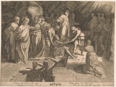 Raising of Lazarus by Isaac Duchemin