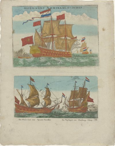 Dutch Admiral Ship by Isaac Greve
