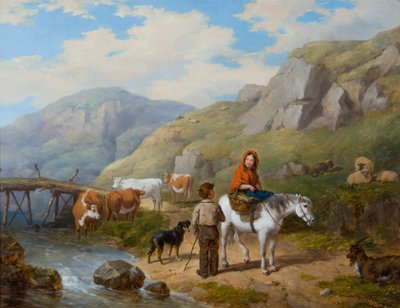 Wayside Gossip, 1846 by Isaac Henzell