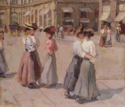 An Afternoon Stroll by Isaac Israels