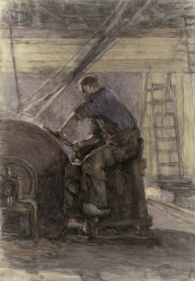 The Grinder by Isaac Israels