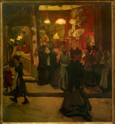 Hat Shop Mars in Amsterdam by Isaac Israels