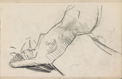 Reclining Female Nude by Isaac Israels