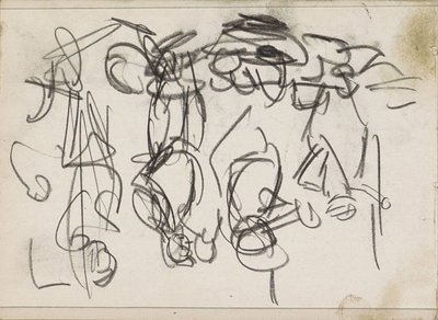 Standing Figures by Isaac Israels