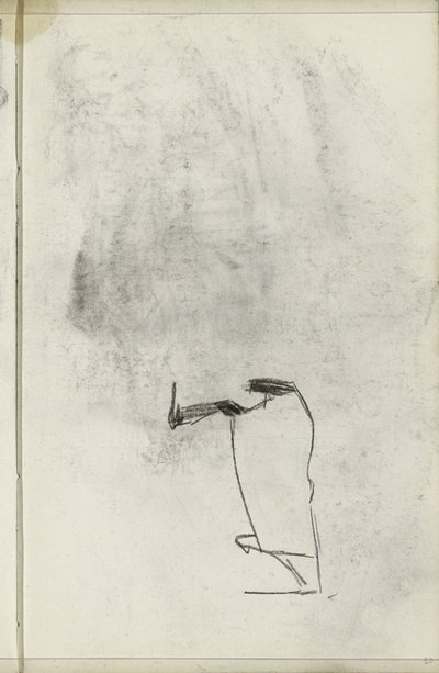 Study, Possibly of a Horse with Blanket by Isaac Israels