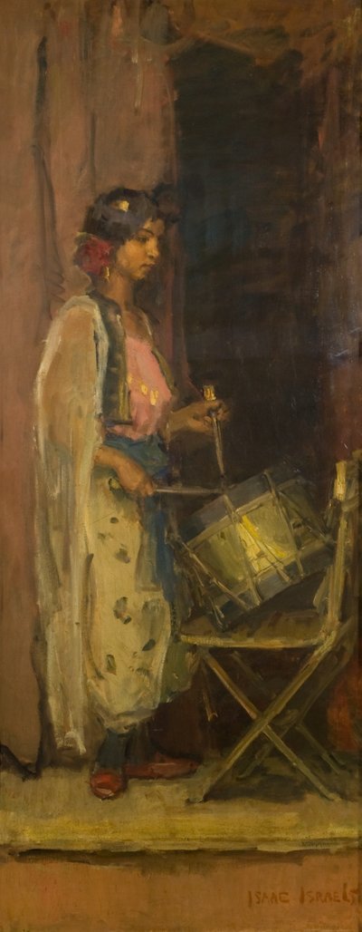 The Egyptian Drummer Girl by Isaac Israels