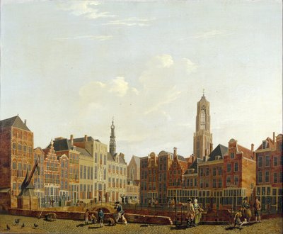 Utrecht Town Hall Bridge with Surroundings, 1779 by Isaac Ouwater
