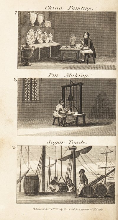 Trades people in Regency England by Isaac Taylor
