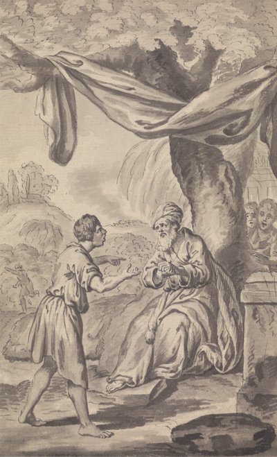 Unidentified Periodical / Play Illustration by Isaac Taylor