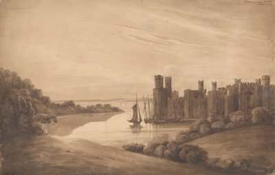 Caernarvon Castle by Isaac Weld