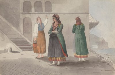Costume at Procida-Naples by Isaac Weld