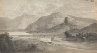 Dolbadarn Castle (North Wales) by Isaac Weld