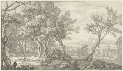 Arcadian Landscape by Isaac de Moucheron
