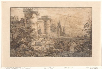 Gate in Tivoli by Isaac de Moucheron
