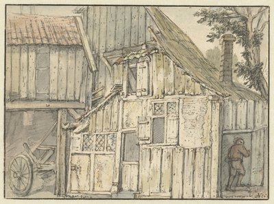 Facade of a Farmhouse by Isaac van Ostade