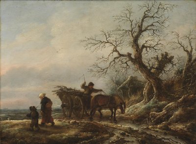 A Winter Scene by Isaack van Ostade
