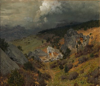 In the Crimean mountains by Isaak Ilyich Levitan