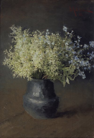 Wild Violets and Forget-Me-Nots, 1889 by Isaak Ilyich Levitan