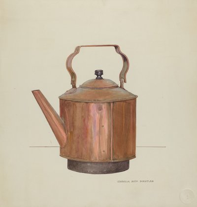 Copper Tea Kettle by Isabella Ruth Doerfler