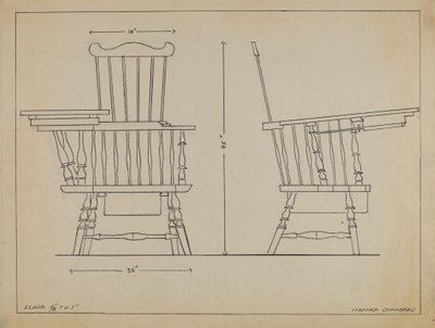 Chair by Isadore Goldberg