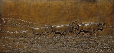 Plowing in the Nivernais by Isidore Jules Bonheur