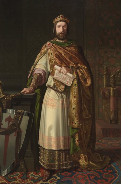 King Ferdinand II of León by Isidoro Lozano