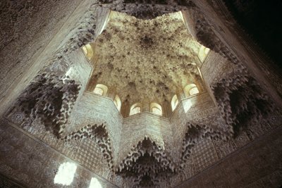 Ceiling of the Hall of the Abencerrajes by Islamic School