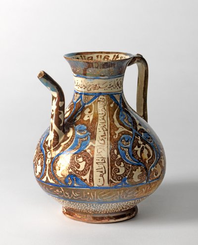 Fritware ewer, Seljuk by Islamic School