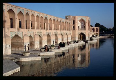 The Khaju Bridge dam, Safavid Period by Islamic School