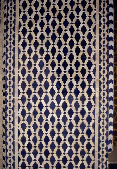 Tiled wall by Islamic School
