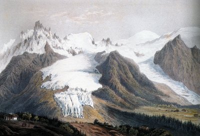 Mont-Blanc Massif by Isodore Laurent Deroy