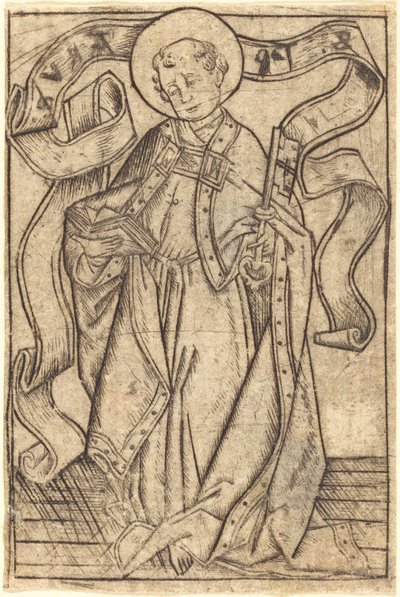 Saint Peter by Israhel van Meckenem