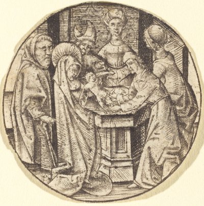 The Circumcision by Israhel van Meckenem