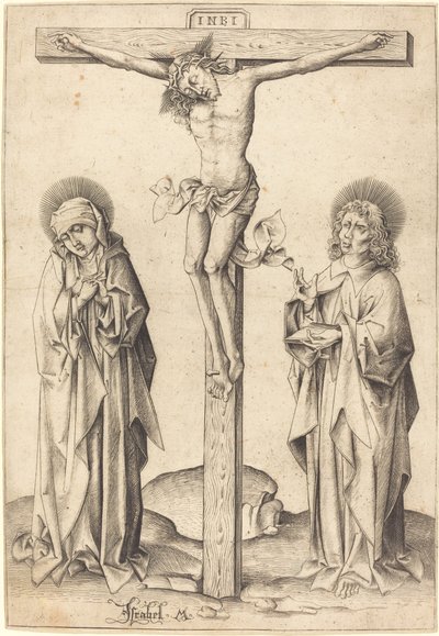 The Crucifixion by Israhel van Meckenem