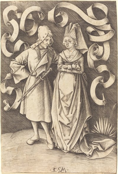 The Dissimilar Couple by Israhel van Meckenem