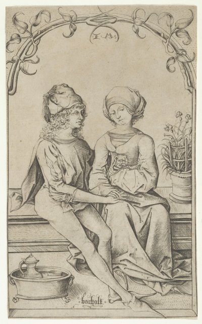 The Lovers by Israhel van Meckenem