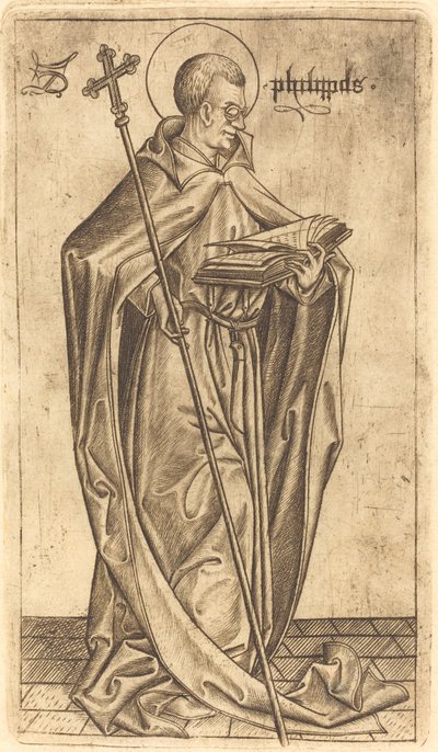 Saint Philip by Israhel van Meckenem after Master E.S.