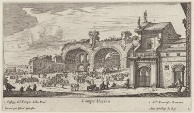 Campo Vaccino by Israël Silvestre