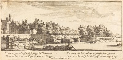 View of the Arsenal by Israël Silvestre