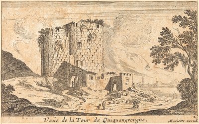 View of the Tower of Quinquangrongne by Israël Silvestre